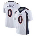Choea D.Broncos #0 Jonathon Cooper Player White Vapor Untouchable Limited Home Game Stitched Jerseys