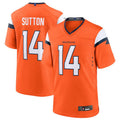 Choea D.Broncos #14 Courtland Sutton Orange Game Jersey American Stitched  Jerseys