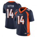 Choea D.Broncos #14 Courtland Sutton Player Navy Limited Stitched Jerseys