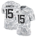 Choea D.Broncos #15 Nik Bonitto Player Arctic Camo Salute to Service Limited Stitched Jerseys