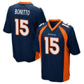 Choea D.Broncos #15 Nik Bonitto Player Navy Game Stitched Jerseys