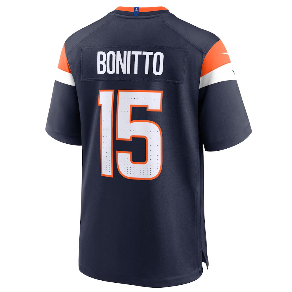 Choea D.Broncos #15 Nik Bonitto Player Navy Home Game Stitched Jerseys