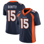 Choea D.Broncos #15 Nik Bonitto Player Navy Vapor Untouchable Limited Game Stitched Jerseys