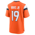 Choea D.Broncos #19 Marvin Mims Jr Orange Team Game Stitched Jerseys