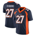 Choea D.Broncos #27 J.K. Dobbins Player Navy Vapor Untouchable Limited Game Stitched Jerseys
