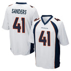 Choea D.Broncos #41 Drew Sanders Player White Game Stitched Jerseys