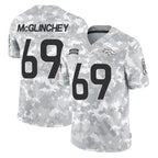 Choea D.Broncos #69 Mike McGlinchey Player Arctic Camo Salute To Service Limited Stitched Jerseys