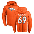 Choea D.Broncos #69 Mike McGlinchey Player Orange Pullover Hoodie Limited Stitched Jerseys