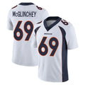 Choea D.Broncos #69 Mike McGlinchey Player White Vapor Untouchable Limited Home Game Stitched Jerseys
