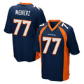 Choea D.Broncos #77 Quinn Meinerz Player Navy Game Stitched Jerseys