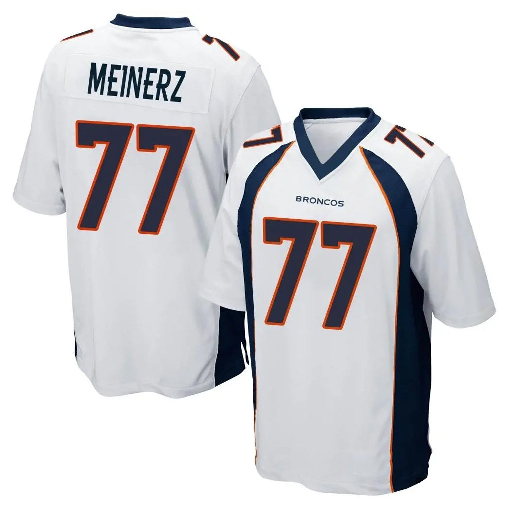 Choea D.Broncos #77 Quinn Meinerz Player White Game Stitched Jerseys