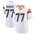 Choea D.Broncos #77 Quinn Meinerz Player White Home Game Stitched Jerseys