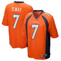 Choea D.Broncos #7 John Elway Player Orange Game Stitched Jerseys