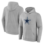 Choea D.Cowboys Gray Pullover Hoodies Limited Blank Player Stitched Jerseys