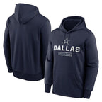 Choea D.Cowboys Navy Toss Sweep Performance Pullover Hoodie Limited Blank Player Stitched Jerseys