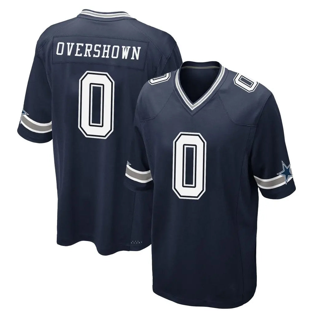 Choea D.Cowboys #0 DeMarvion Overshown Player Navy Home Game Stitched Jerseys