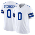 Choea D.Cowboys #0 DeMarvion Overshown Player White Limited Vapor F.U.S.E. Home Game Stitched Jerseys