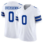 Choea D.Cowboys #0 DeMarvion Overshown Player White Limited Vapor F.U.S.E. Home Game Stitched Jerseys
