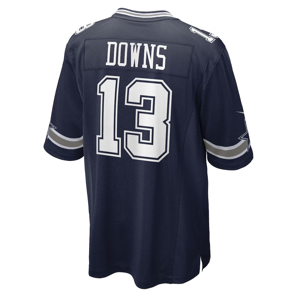 Choea D.Cowboys #13 Caleb Downs Navy 2026 Draft First Round Pick No. 11 Team Game Stitched Jerseys