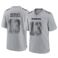 Choea D.Cowboys #13 Caleb Downs Player Gray Atmosphere Fashion Home Game Stitched Jerseys