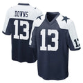 Choea D.Cowboys #13 Caleb Downs Player Navy-White Alternate Home Game Stitched Jerseys