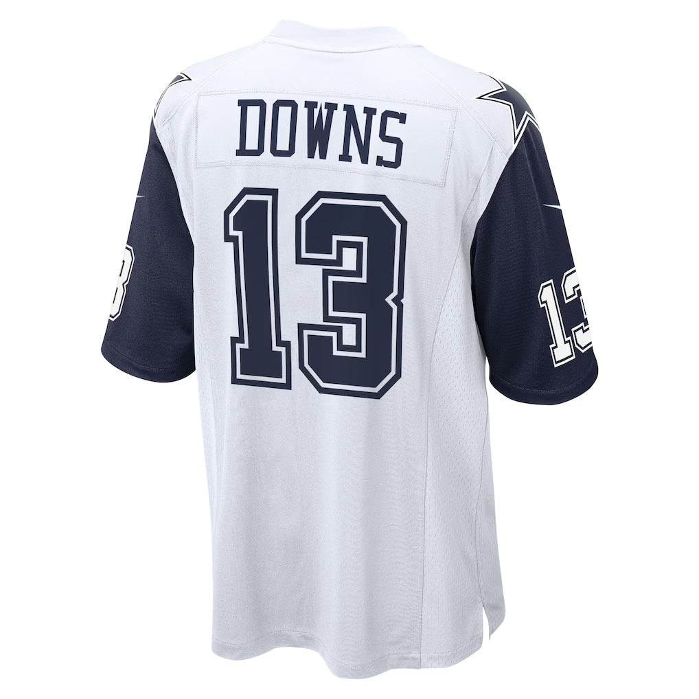 Choea D.Cowboys #13 Caleb Downs White Alternate Game Stitched Jerseys