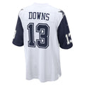 Choea D.Cowboys #13 Caleb Downs White Alternate Game Stitched Jerseys