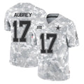 Choea D.Cowboys #17 Brandon Aubrey Player Arctic Camo Salute to Service Limited Home Game Stitched Jerseys
