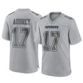 Choea D.Cowboys #17 Brandon Aubrey Player Gray Atmosphere Fashion Home Game Stitched Jerseys