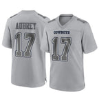 Choea D.Cowboys #17 Brandon Aubrey Player Gray Atmosphere Fashion Home Game Stitched Jerseys