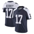 Choea D.Cowboys #17 Brandon Aubrey Player Navy-White Limited Alternate Vapor Untouchable Home Game Stitched Jerseys