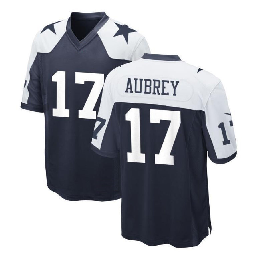 Choea D.Cowboys #17 Brandon Aubrey Player Navy Alternate Game Stitched Jerseys