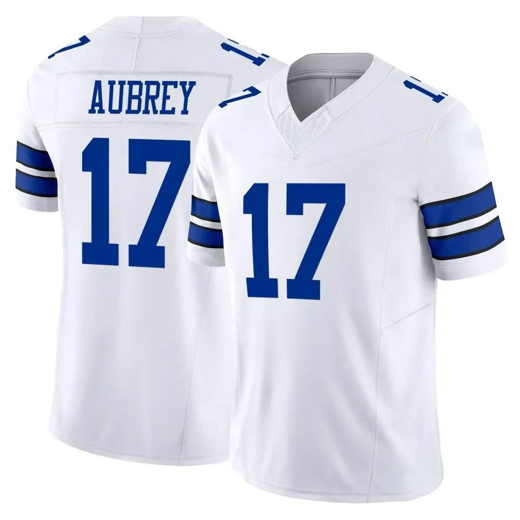 Choea D.Cowboys #17 Brandon Aubrey Player White Limited Vapor F.U.S.E. Home Game Stitched Jerseys