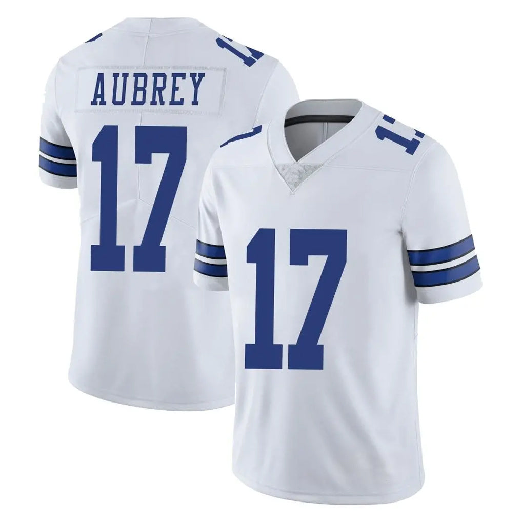 Choea D.Cowboys #17 Brandon Aubrey Player White Vapor Untouchable Limited Home Game Stitched Jerseys