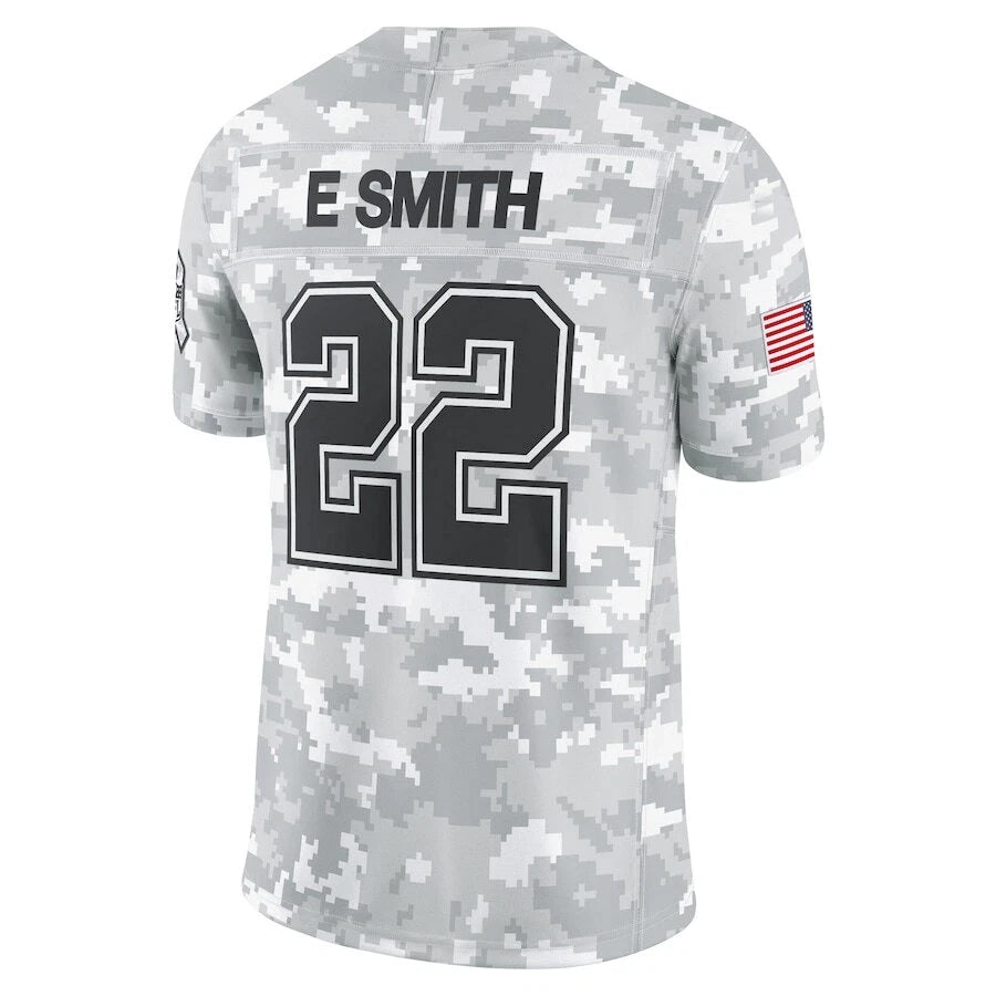 Choea D.Cowboys #22 Emmitt Smith Player Arctic Camo Salute to Service Limited Stitched Jerseys