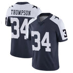 Choea D.Cowboys #34 Jalen Thompson Player Navy-White Limited Alternate Vapor Untouchable Home Game Stitched Jerseys