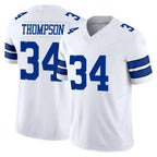 Choea D.Cowboys #34 Jalen Thompson Player White Limited Vapor F.U.S.E. Home Game Stitched Jerseys