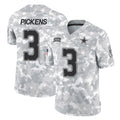 Choea D.Cowboys #3 George Pickens Player Arctic Camo Salute to Service Limited Home Game Stitched Jerseys