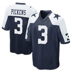 Choea D.Cowboys #3 George Pickens Player Navy-White Alternate Home Game Stitched Jerseys