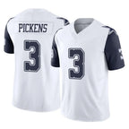 Choea D.Cowboys #3 George Pickens Player White-Navy Limited Vapor F.U.S.E. Home Game Stitched Jerseys