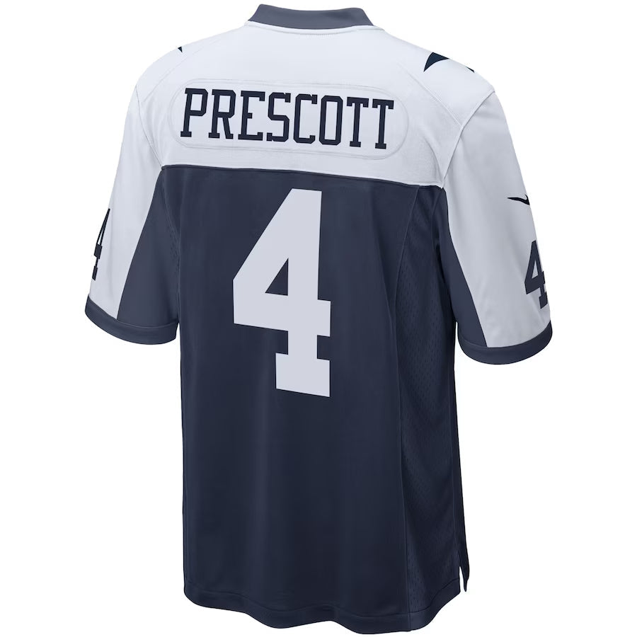 Choea D.Cowboys #4 Dak Prescott Player Navy Alternate Game Stitched Jerseys