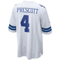 Choea D.Cowboys #4 Dak Prescott Player White Home Game Stitched Jerseys