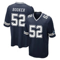 Choea D.Cowboys #52 Tyler Booker Player Navy Home Game Stitched Jerseys