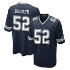 Choea D.Cowboys #52 Tyler Booker Player Navy Home Game Stitched Jerseys