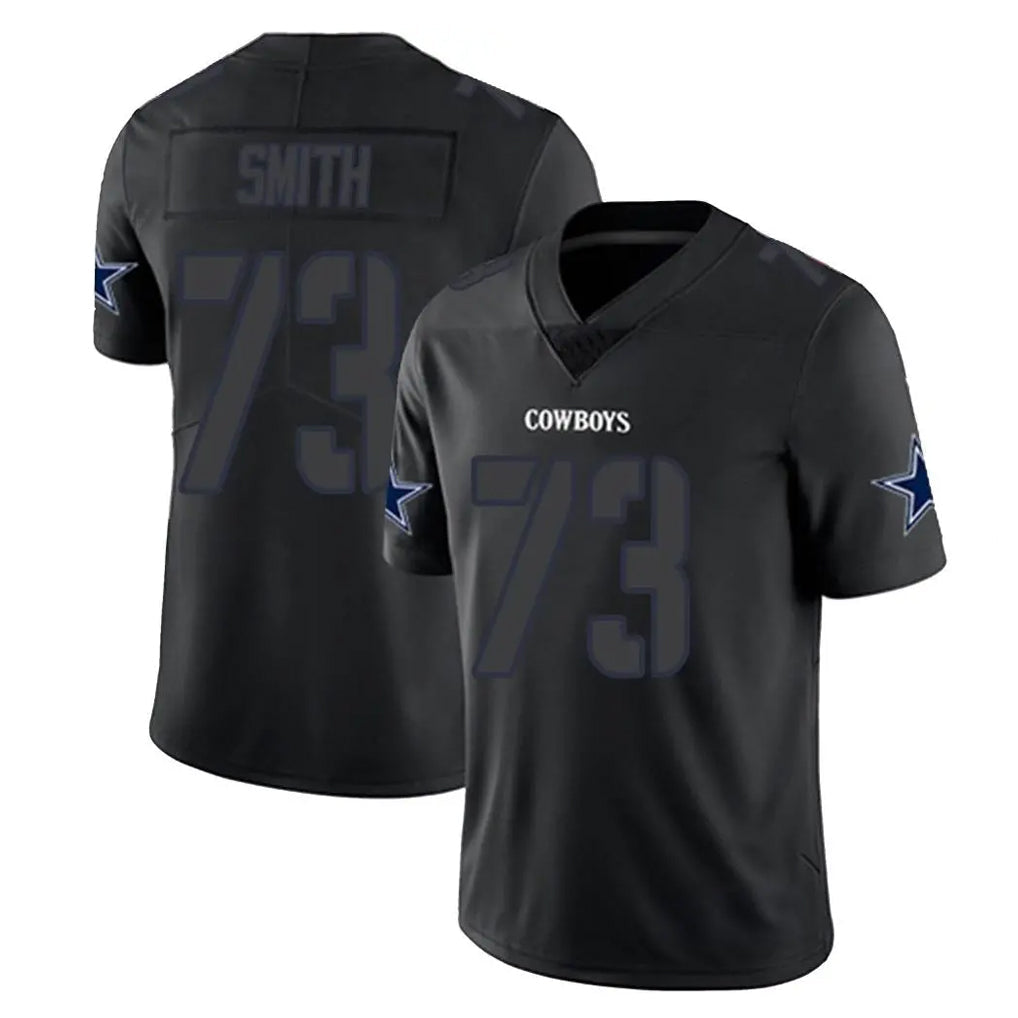 Choea D.Cowboys #73 Tyler Smith Player Black Impact Limited Home Game Stitched Jerseys