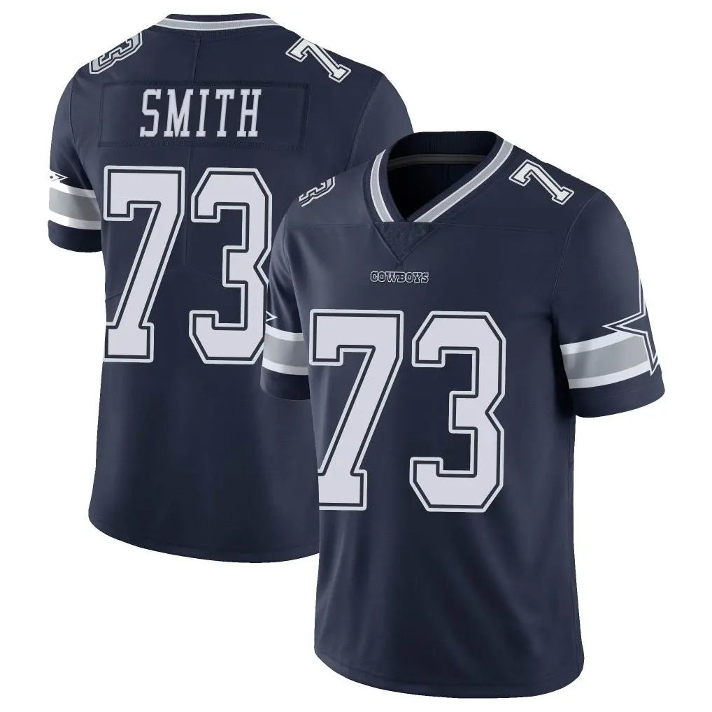 Choea D.Cowboys #73 Tyler Smith Player Navy Vapor Untouchable Limited Home Game Stitched Jerseys