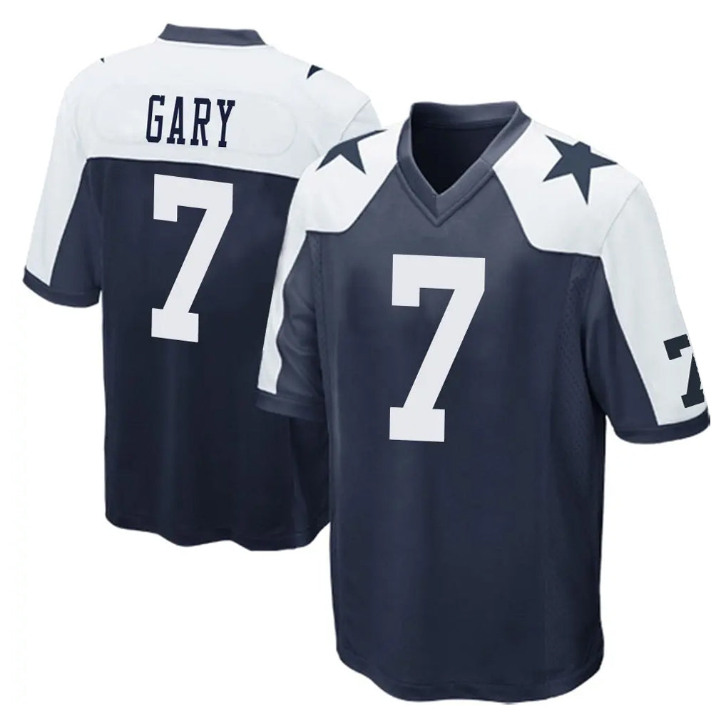 Choea D.Cowboys #7 Rashan Gary Player Navy-White Alternate Home Game Stitched Jerseys