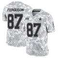 Choea D.Cowboys #87 Jake Ferguson Player Arctic Camo Salute to Service Limited Stitched Jerseys