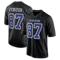 Choea D.Cowboys #87 Jake Ferguson Player Carbon Black Fashion Stitched Jerseys