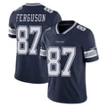 Choea D.Cowboys #87 Jake Ferguson Player Navy Vapor Untouchable Limited Home Game Stitched Jerseys